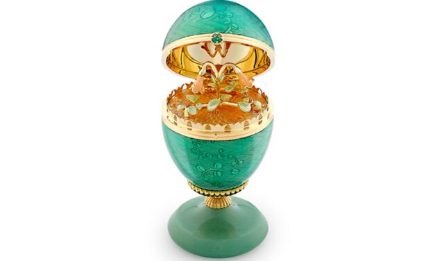 The Twin Flower Egg by Fabergé