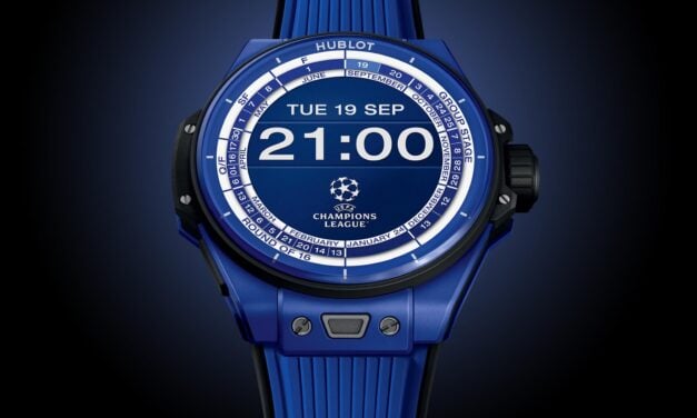New limited edition watch from Hublot: Big Bang e UEFA Champions League Gen3